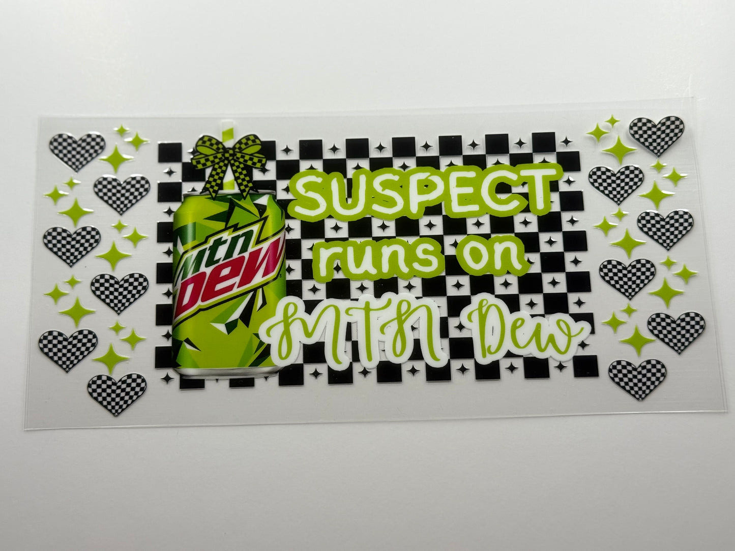 Suspect Dew Cursive