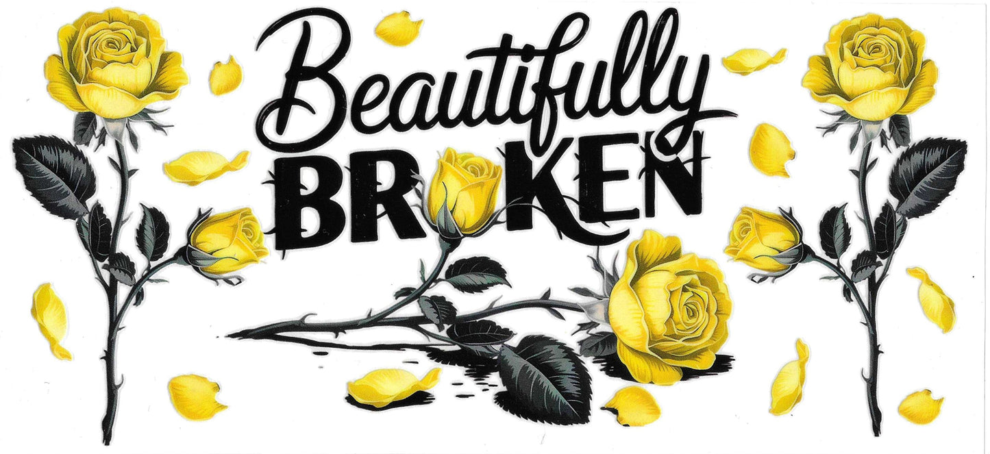 BEAUTIFULY BROKEN YELLOW