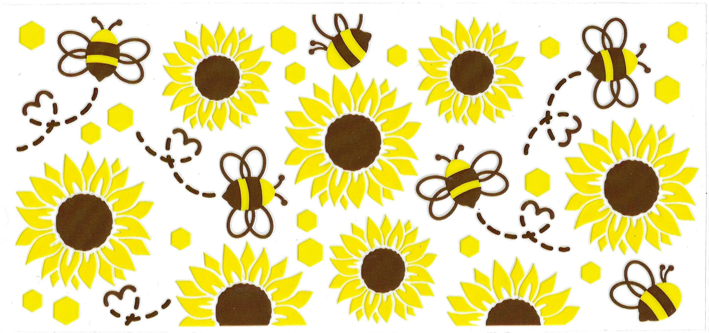 BEE SUNFLOWERS