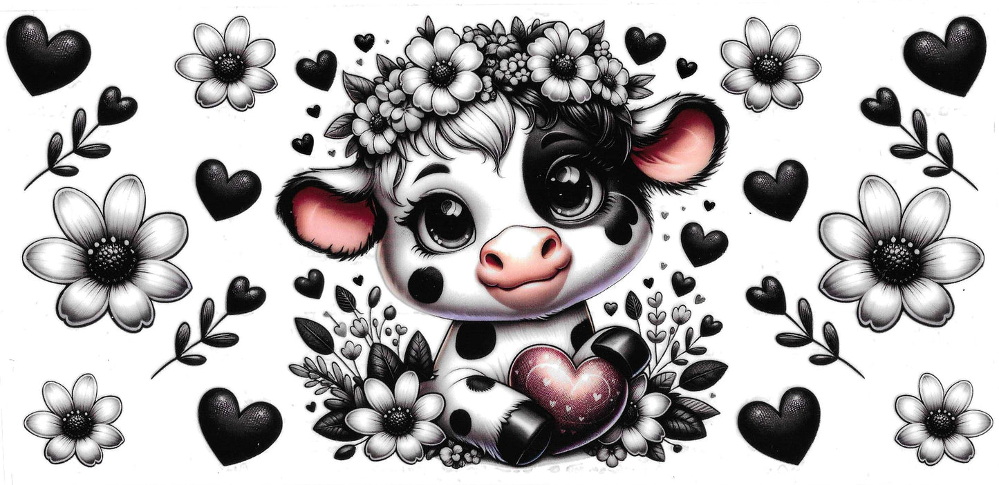 BLACK & WHITE COW