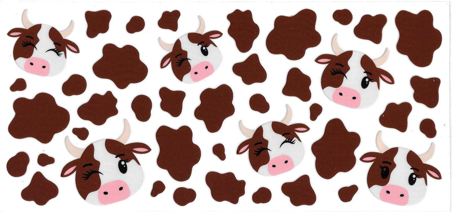 BROWN COW PRINT