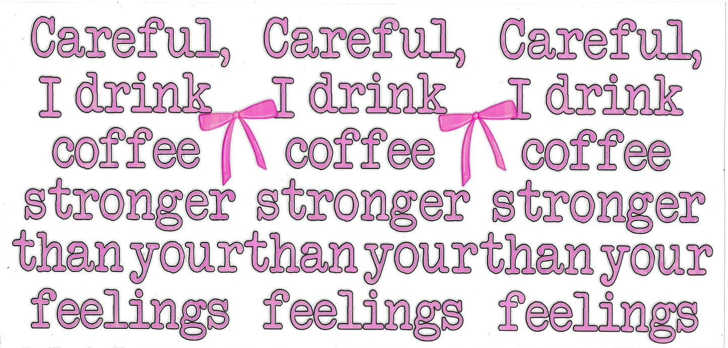 COFFEE STRONGER