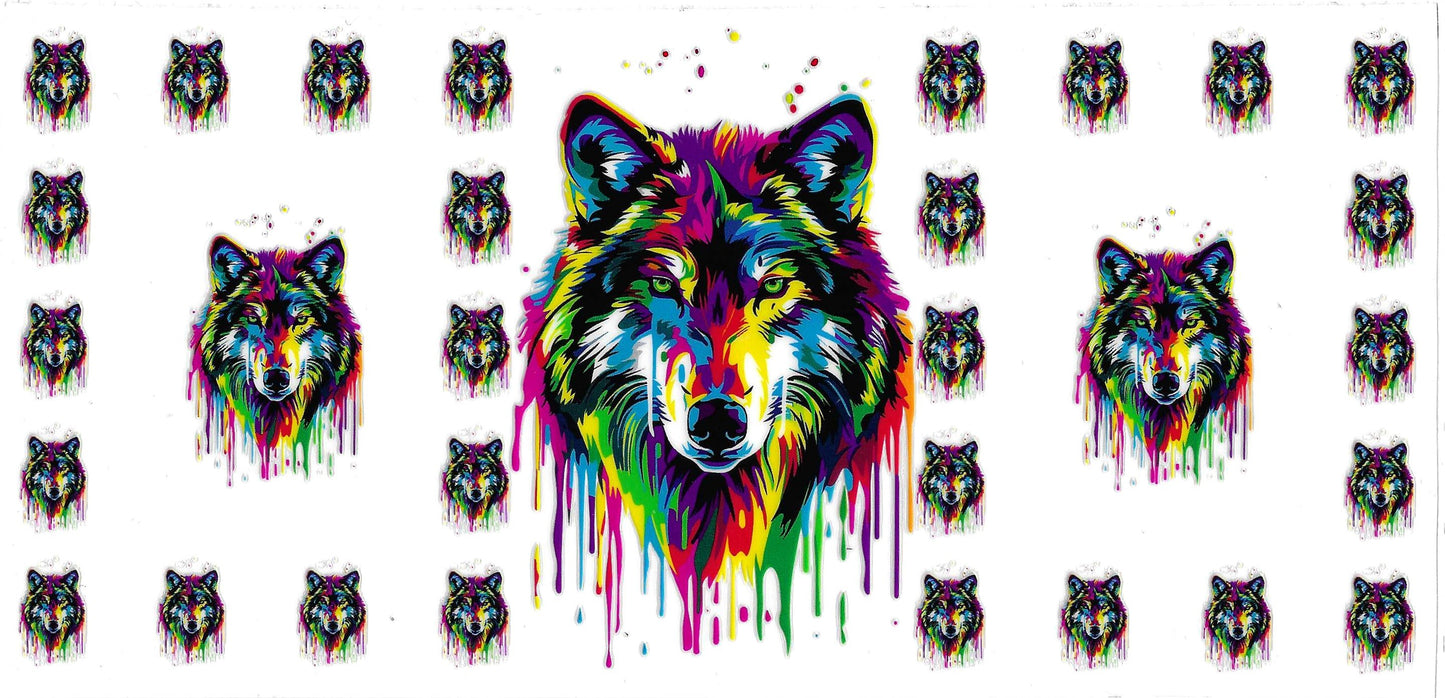 COLORFUL WOLVES