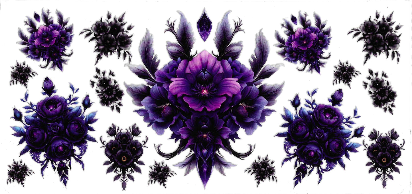 DARK PURPLE FLOWERS