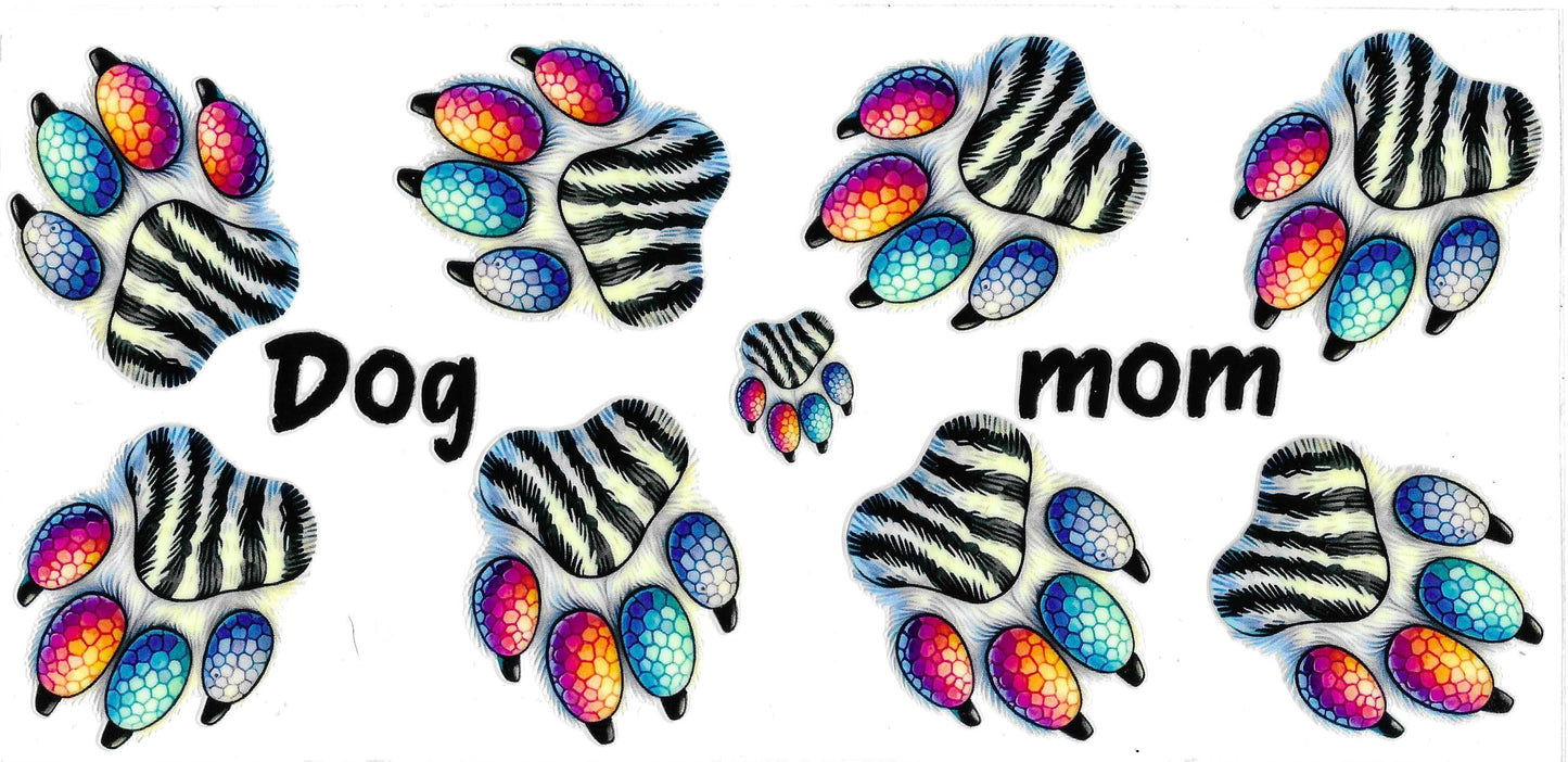 DOG MOM PAWS