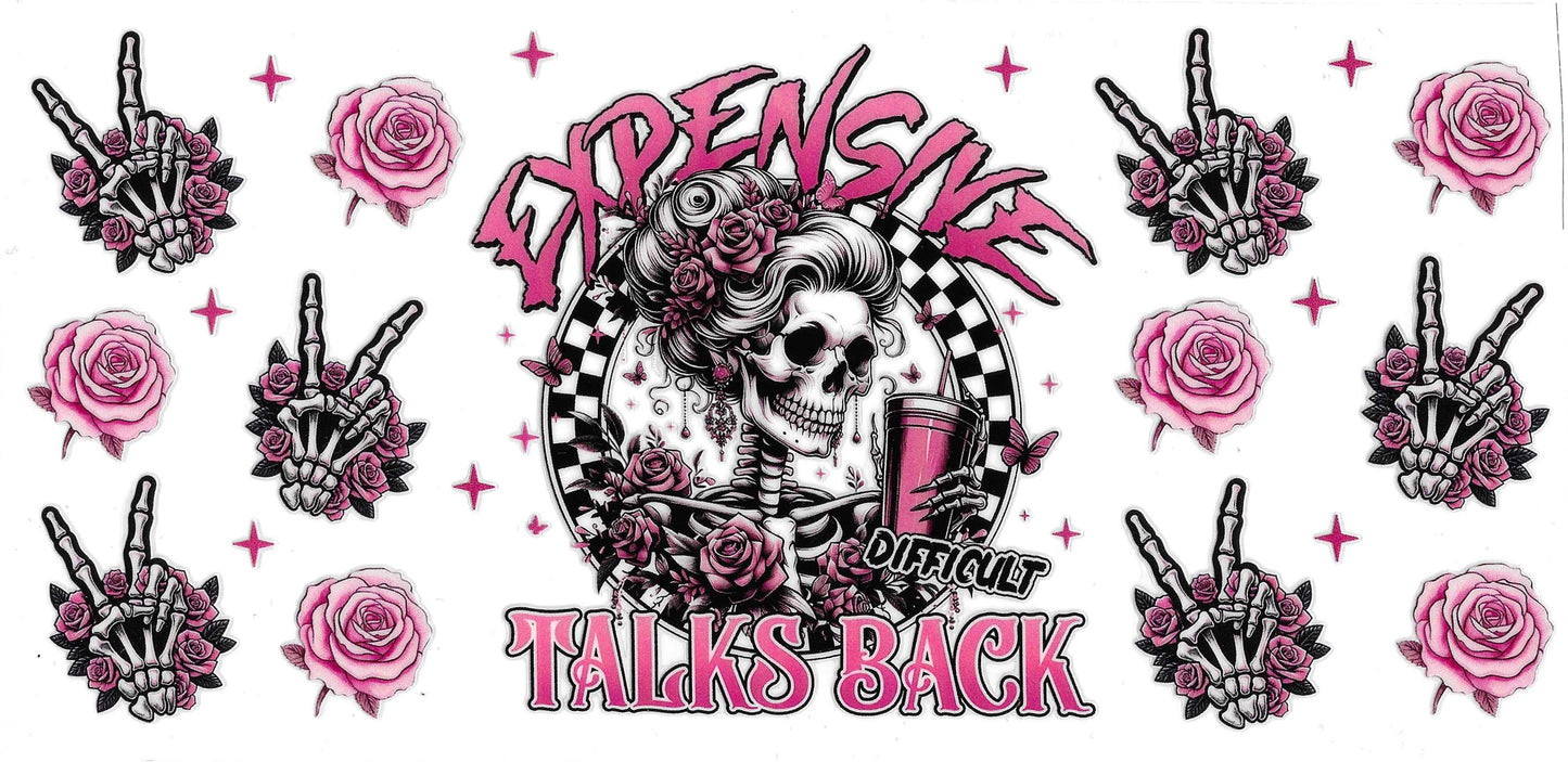 EXPENSIVE TALKS BACK