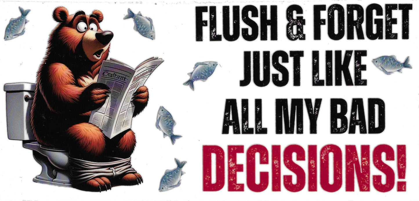FLush And Forget Bear