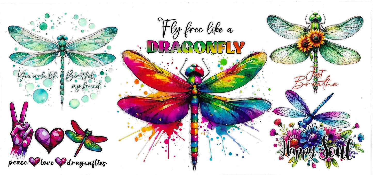 FLY FREE LIKE A DRAGONFLY