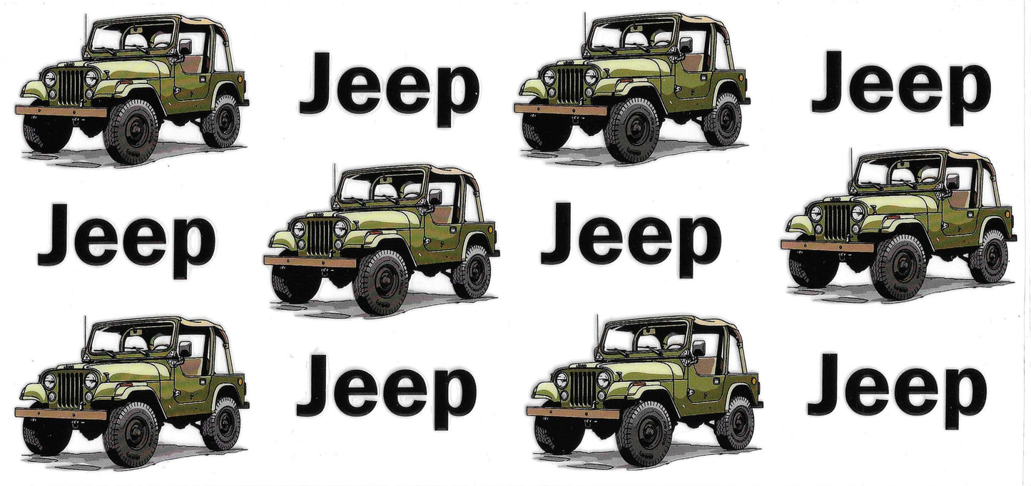 GREEN JEEPS