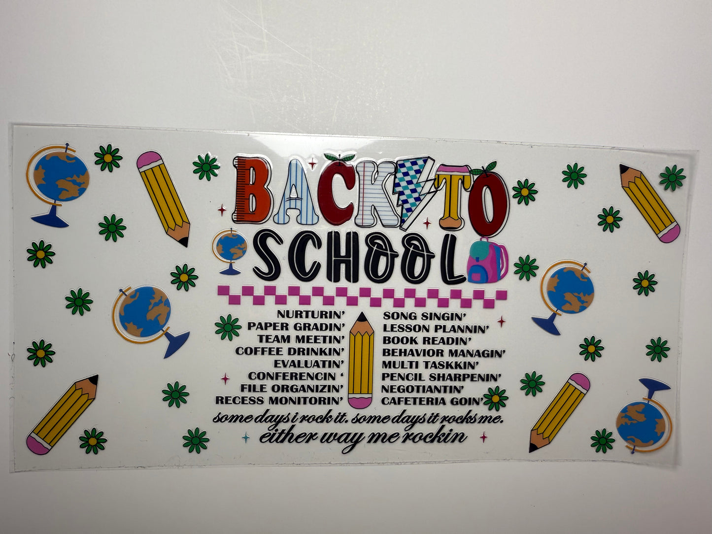Back to school