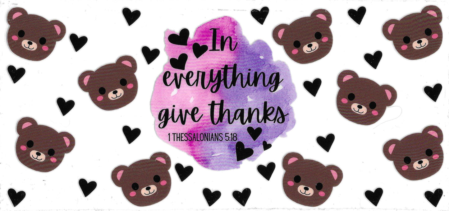 In Everything Give Thanks