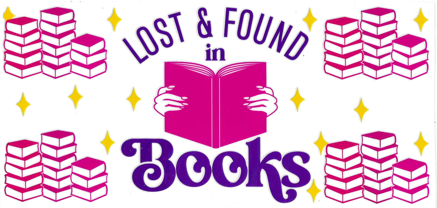 LOST AND FOUND IN BOOKS