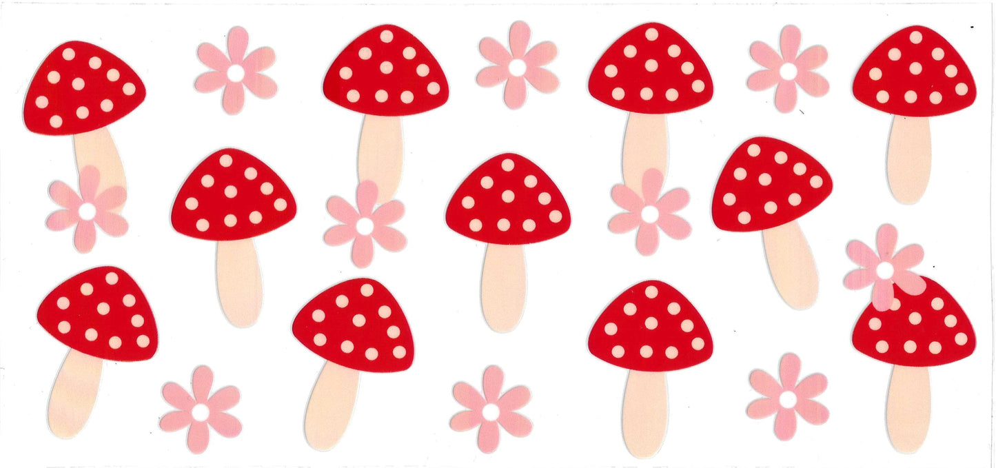 RED MUSHROOMS
