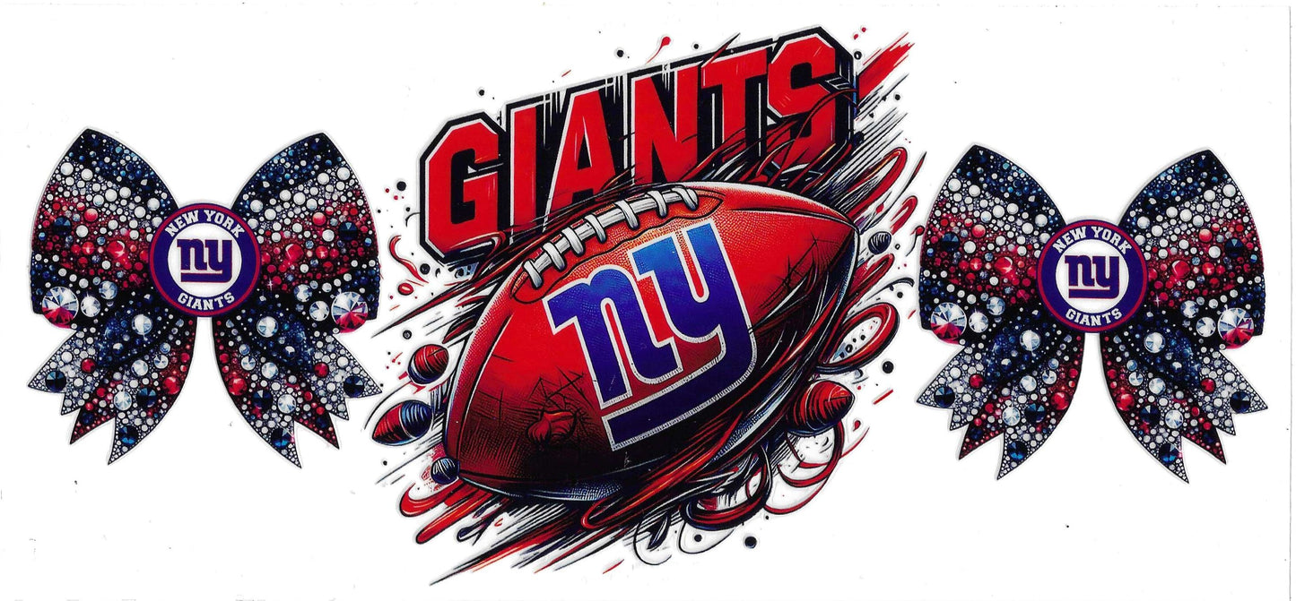 NY GINANTS BOWS