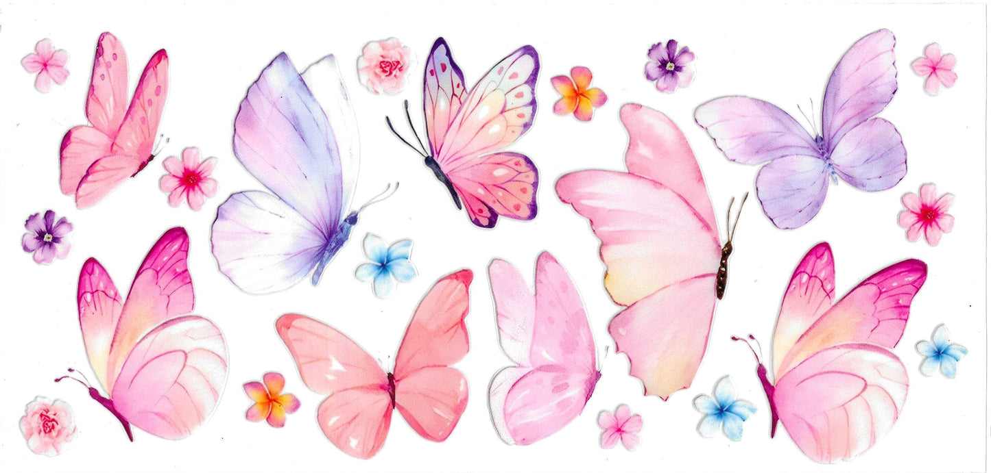 PASTEL BUTTERFLIES