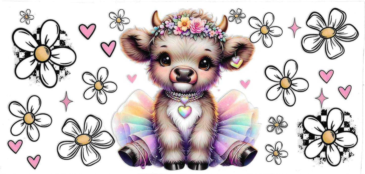 PASTEL TUTU COW