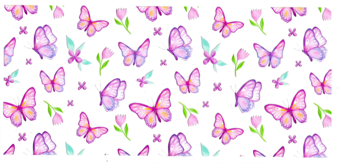 PASTEL PURPLE BUTTERFLIES
