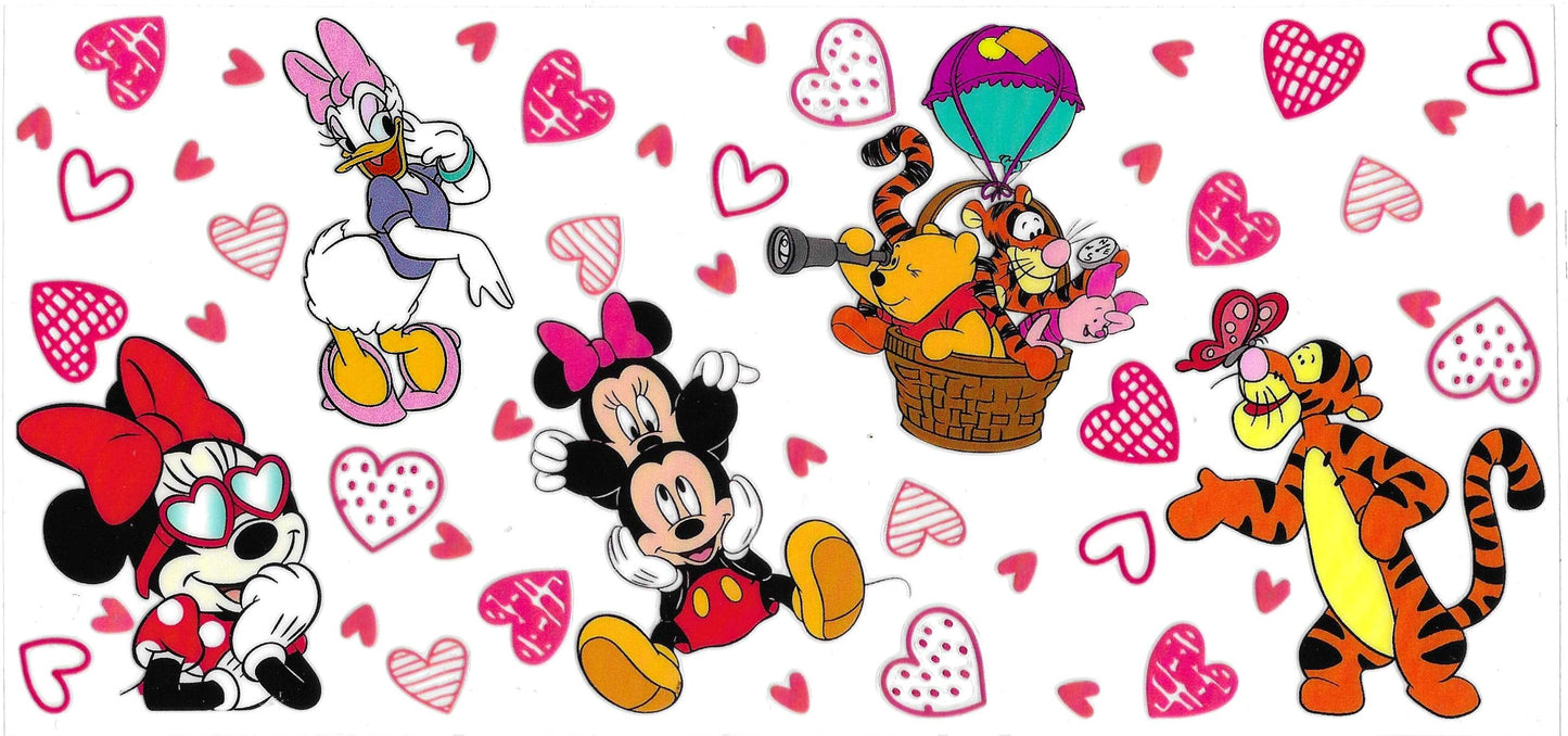 POOH MICKEY TIGGER DAISY