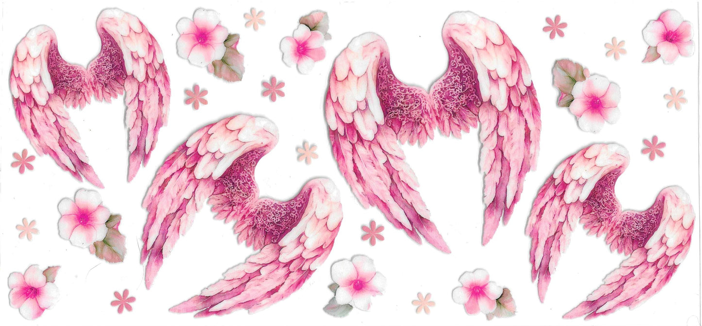 Pink Angel Wings