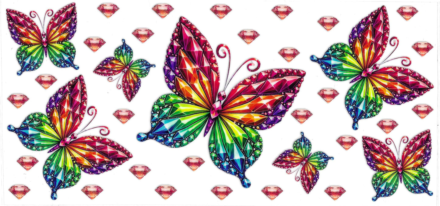 RAINBOW JEWLED BUTTERFIES