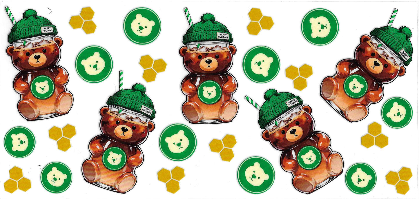 S Bear Honeycomb