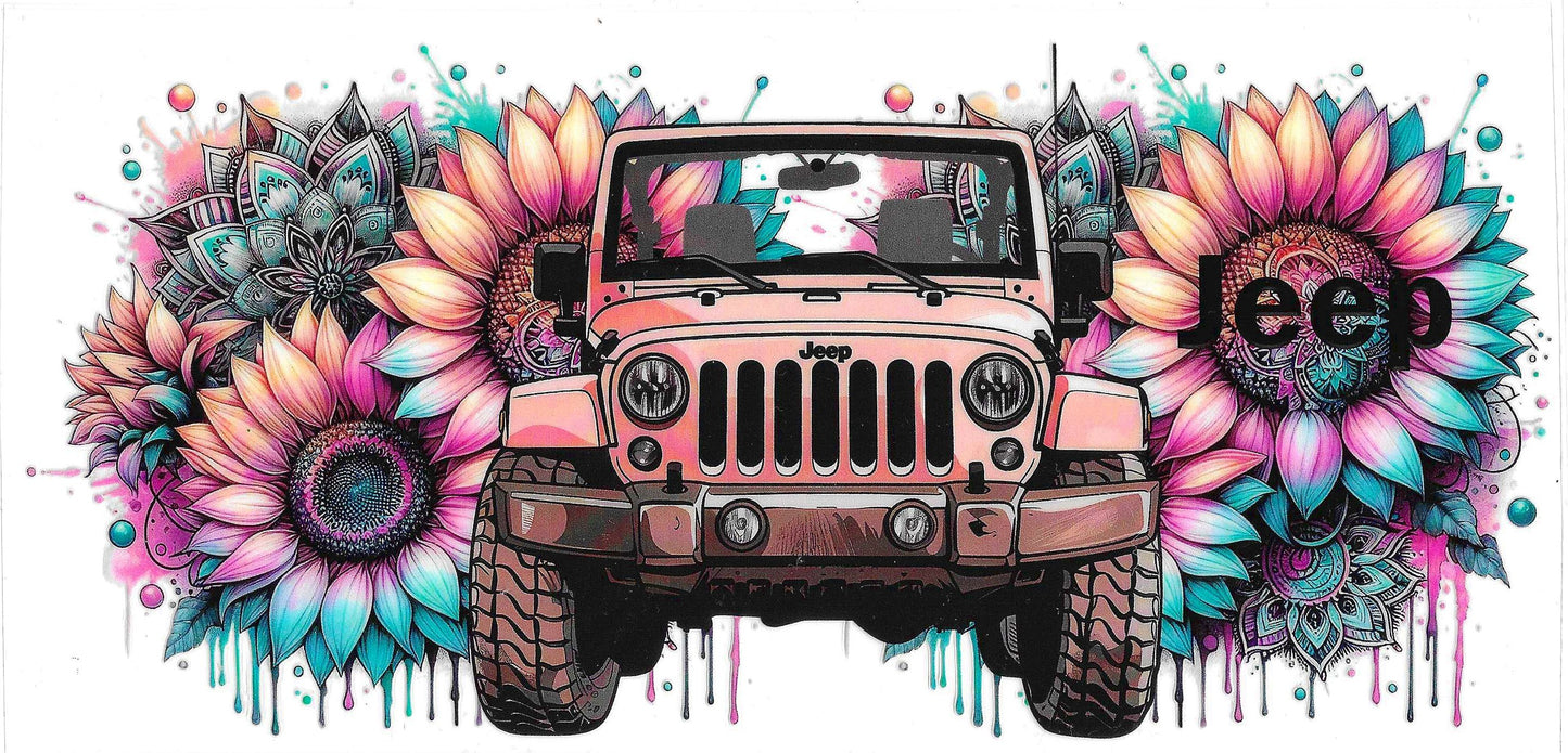 SUNFLOWER JEEP