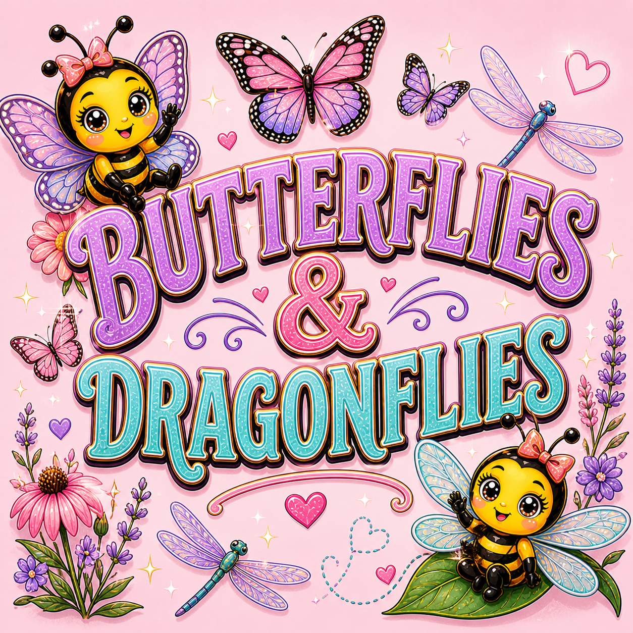 BUTTERFLIES & DRAGONFLIES
