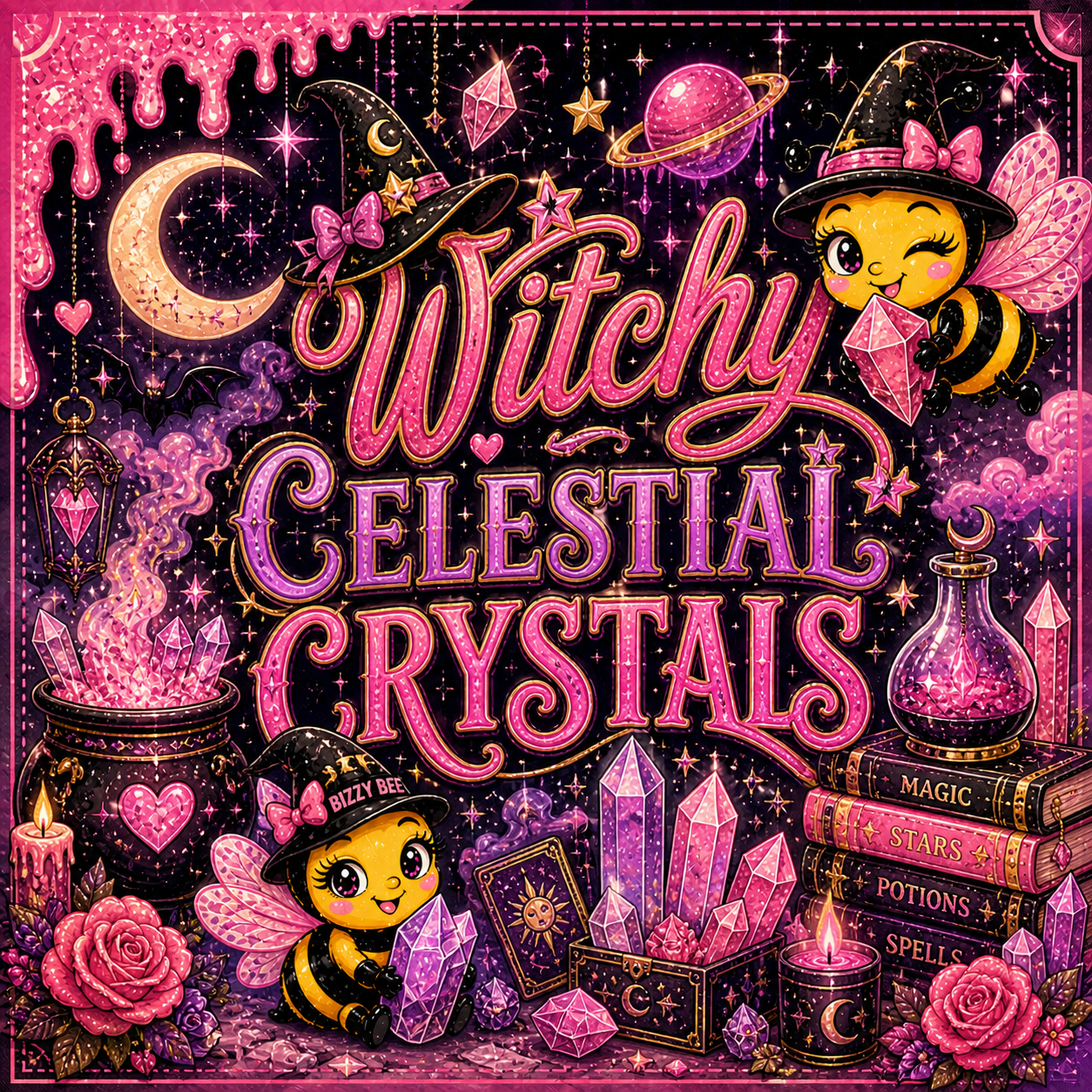 CELESTIAL CRYSTALS WITCHY VIBES