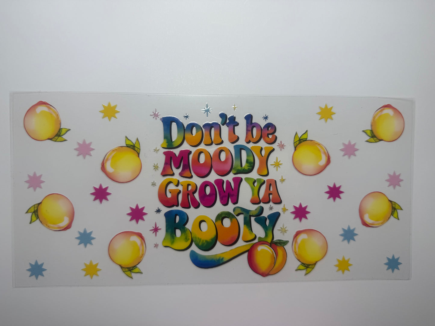 Don’t be moody