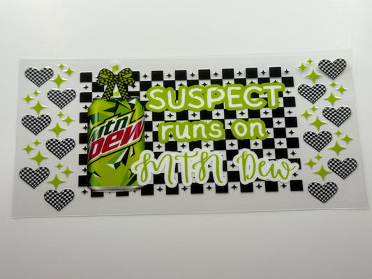 Suspect Dew Cursive
