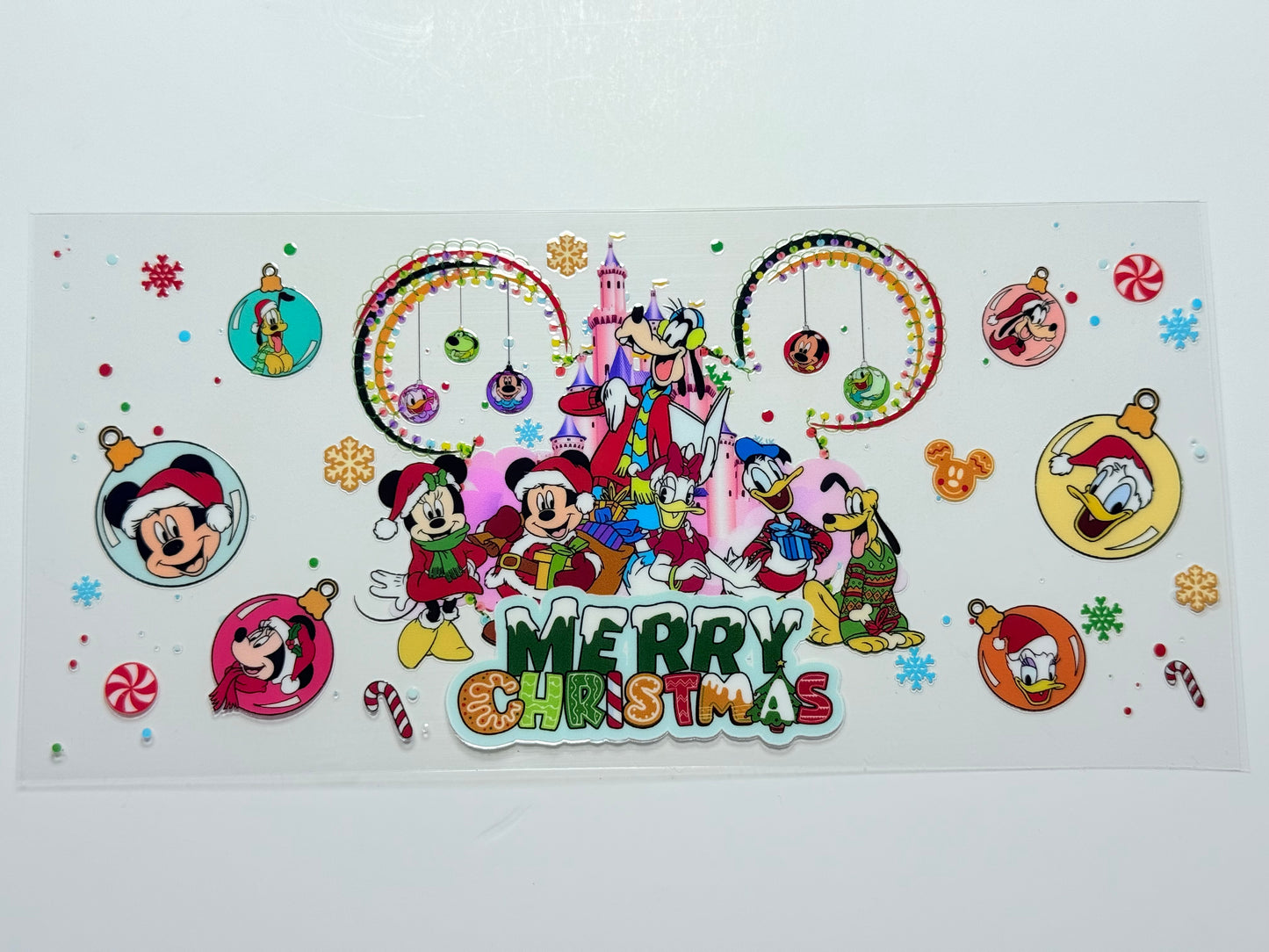 Mickey Christmas Castle