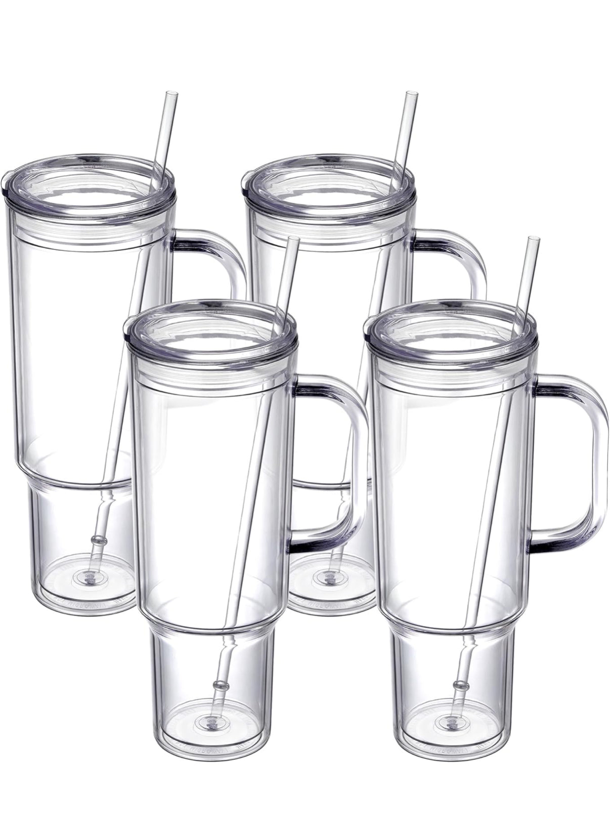 40oz Snow globe tumbler