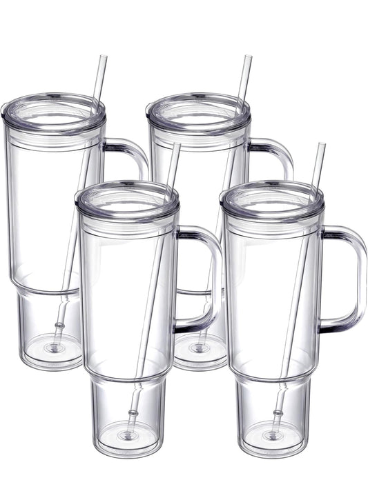40oz Snow globe tumbler