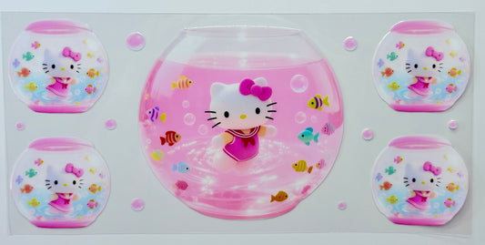Kitty fish bowl