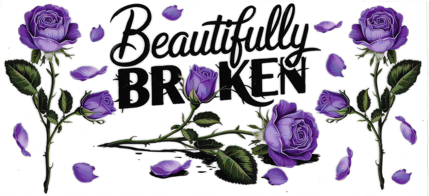 BEAUTIFULY BROKEN PURPLE