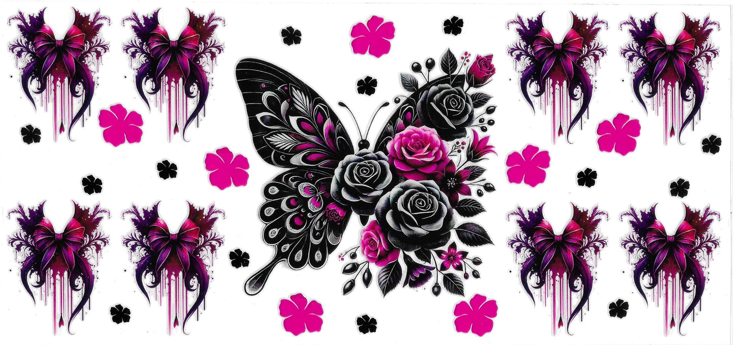 BLACK PINK BUTTERFLY