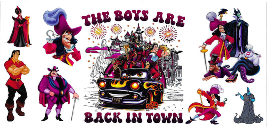 BOYS ARE BACK IN TOWN