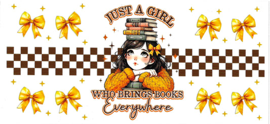 BRINGS BOOKS EVERWHERE