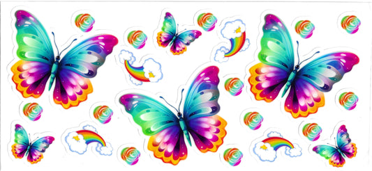BUTERFLIES & RAINBOWS