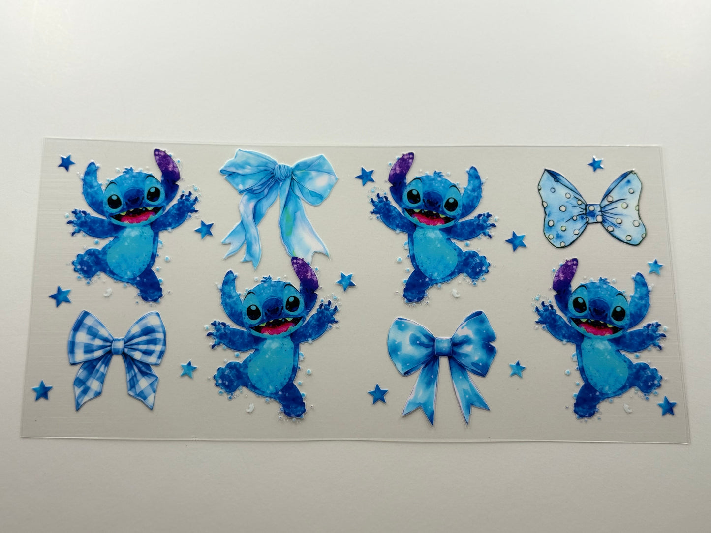Stitch & blue bows