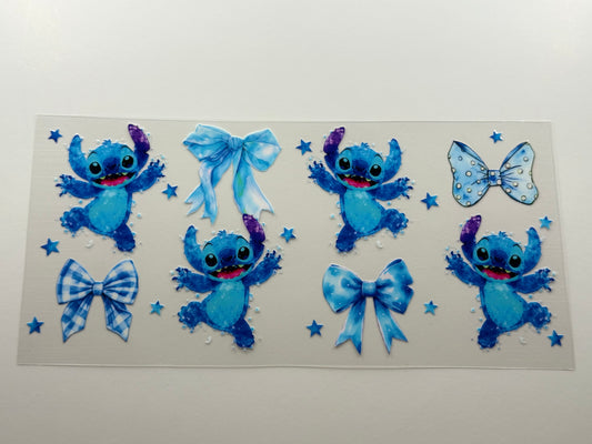 Stitch & blue bows