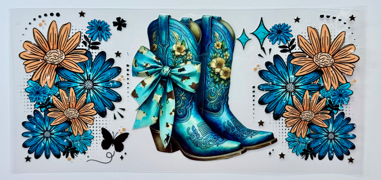 Teal Boots