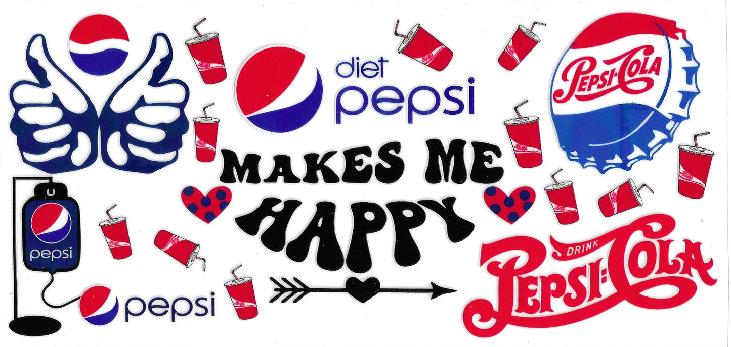 DIET PEPSI MAKES ME HAPPY