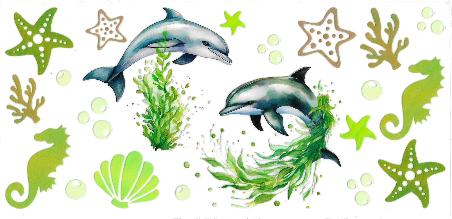 DOLPHINS SEA HORSES
