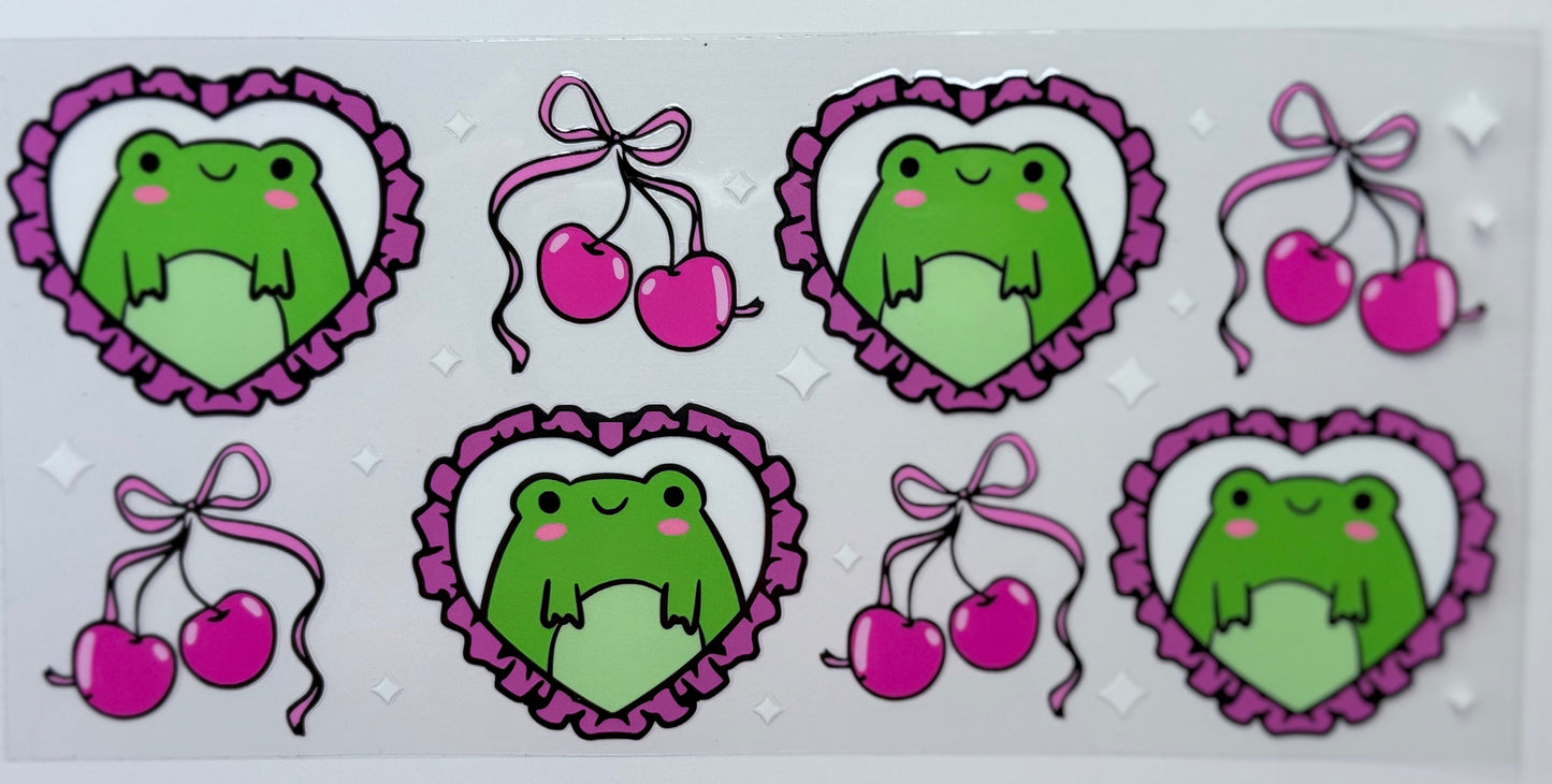 Frogs & cherries