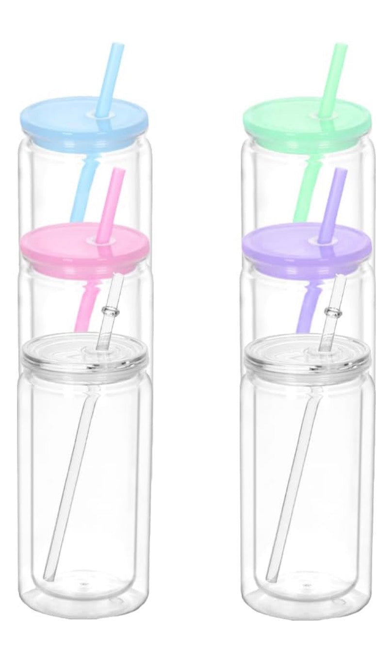 16oz Kids snow globe tumbler