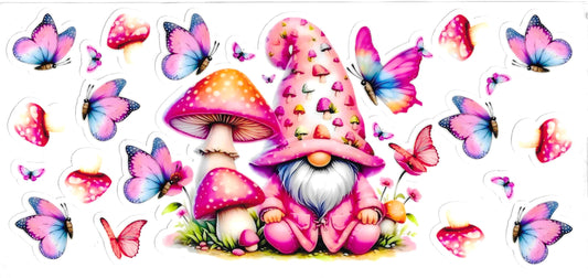GNOME & BUTTERFLIES