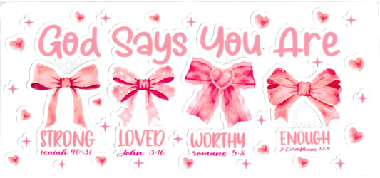 GOD SAYS