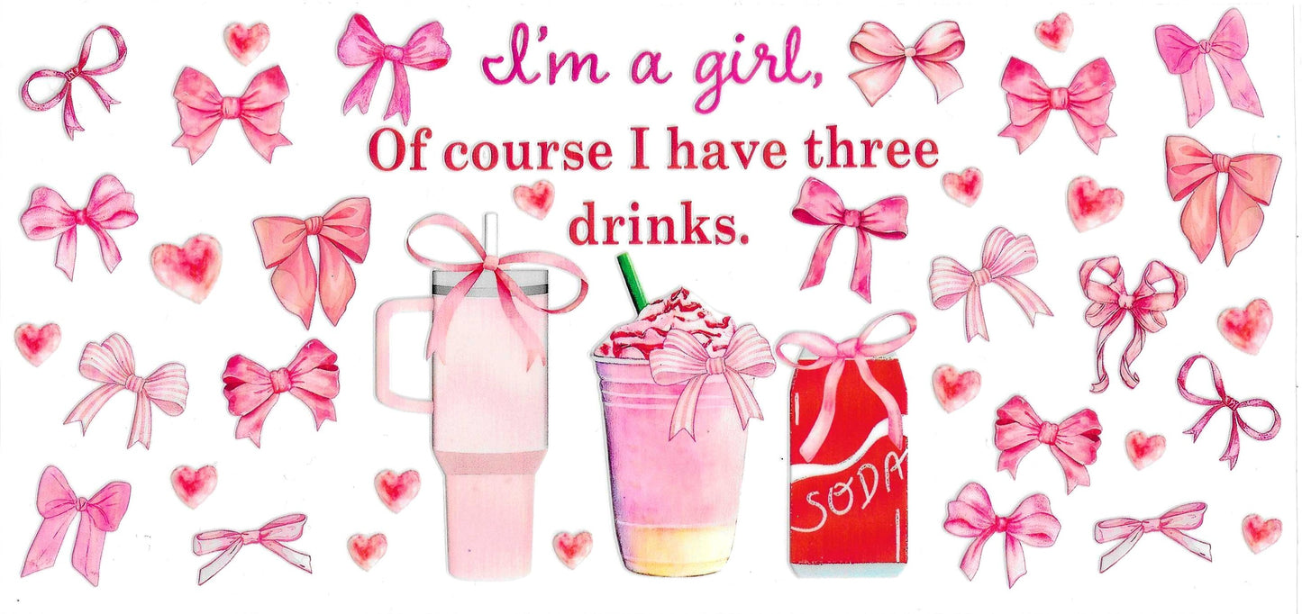 Of Course I Have 3 Drinks