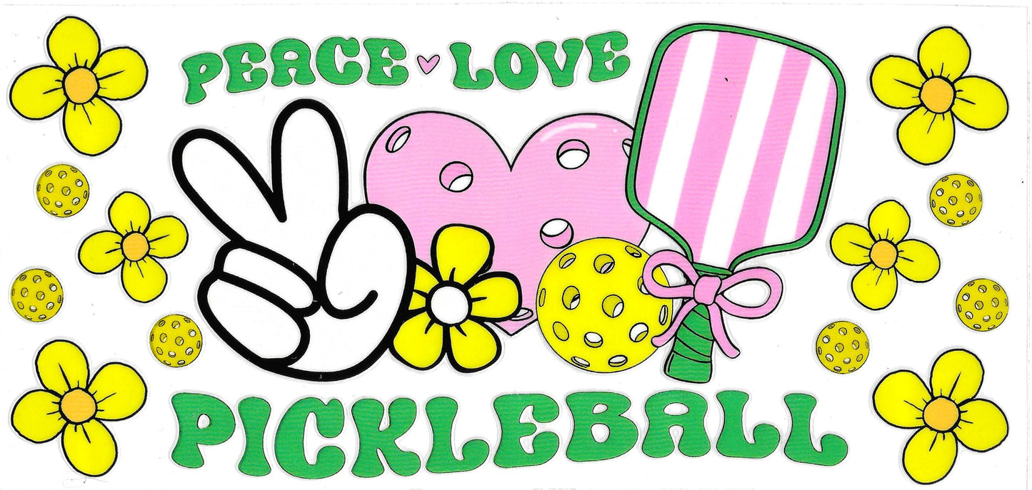 PEACE LOVE PICKLEBALL